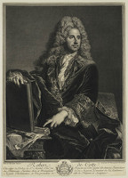 TvB G 5273
<br/>
Portret van de architect Robert de Cotte.
<br/>
<em>Drevet, Pierre Imbert (1697-1739)</em>